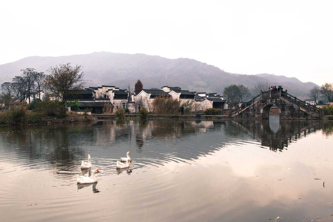 望月懷遠 配图